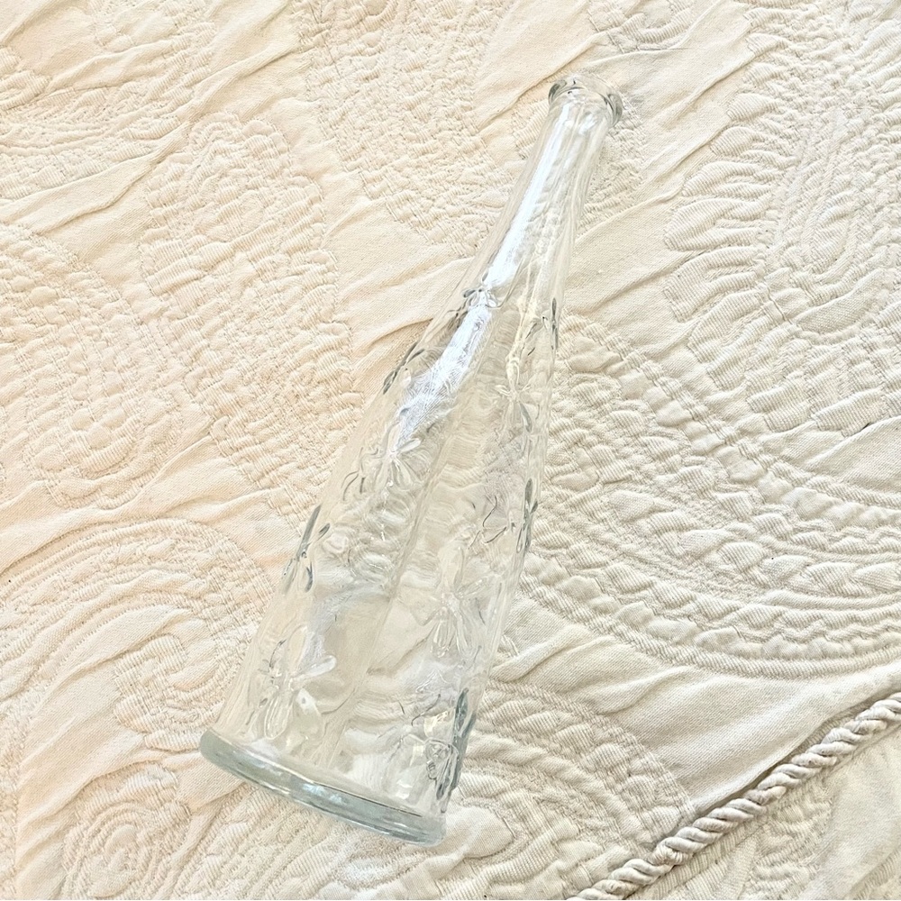Emma Dafnus Clear Floral Bottle Vase